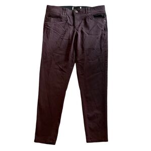 Democracy ab technology burgundy jeans sz 12